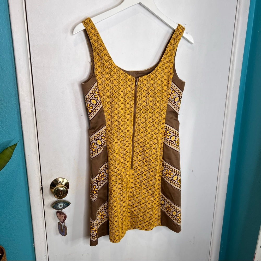Judith March Boho Mini dress sleeveless embroidered size S - Picture 2 of 6